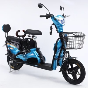 Bicicleta Urbana con Motor Trasero sin Escobillas de 350W, 48V, Cuadro de Acero, Batería de Plomo-Ácido, Bicicleta Eléctrica para Desplazamientos Urbanos - Product Image 1