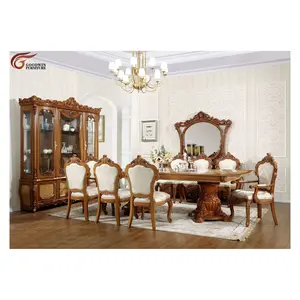 Goodwin Wholesale Price Classic Antique Style Wooden Dining Room Accessories Dining Room Chair Dining Room Table GD74