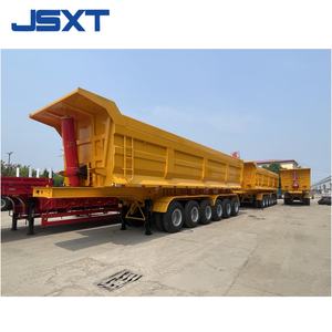 JSXT Semi-remorque en acier de haute qualité pour le transport de sable et de gravier 6-<span class=keywords><strong>Alex</strong></span> Benne arrière avec <span class=keywords><strong>pneu</strong></span> 12R22.5 - Product Image 5