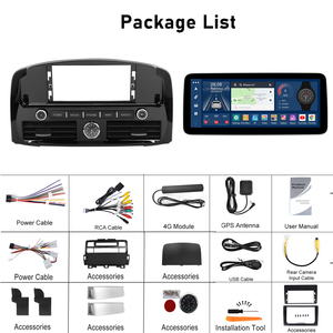 Podofo 12,3 ''Android Car Stereo 8 Core 4 + 64G/2 + 32G <span class=keywords><strong>CarPlay</strong></span>/Android Auto/GPS/WIFI/RDS/DSP/IPS para Toyota Prado 2004-2009 - Product Image 6