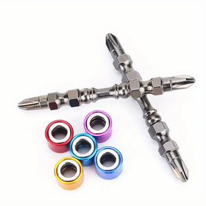 S2 Steel Ph2 Double-Ended Screwdriver 65mm Aluminum Magnetic Coil Electric Tool Boxed - Product Image 4
