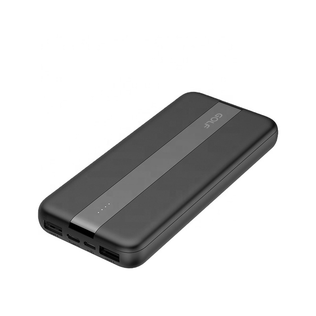 Power Banks 10000Mah Mobile Phone Dual Usb Lithium Battery Banks Customized 5V 2.1A Type-C Factory Portable Power Bank 10000mah