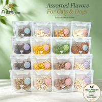Friandises lyophilisées pour chats et chiens, paquet de 250g, nourriture pour chats en gros de Shandong pour toutes les étapes de vie