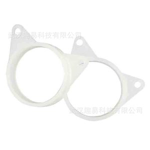 Front Fender Mud Mount <b>Bracket</b> For Honda Cbr400 Nc23 Nc29 Vfr400 Iigz <b>Plastic</b> White 2 Piece - Product Image 4