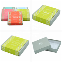 Luxuriöse Leere Schokoladentrüffel-Bonbon-Geschenkbox mit PVC-Blister-Einsatz Edle Süßigkeitenbox Maßgefertigte Rosa Schokoladenverpackung