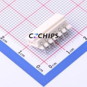 HC-5264-6AW Wire-to-Board Pin Header Bent Lead Through Hole,P=2.5mm Connector 1x6P 2.5mm Right Angle Insert Mini-SPOX (5264) - Product Image 2