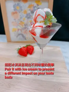 Commercio all'ingrosso Made In Taiwan sciroppo di frutta concentrato 4Kg fragola carne marmellata per bevande
