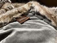Haute qualité épais doux Shaggy en peluche canapé canapé jeter couverture confortable acrylique luxe fausse fourrure couverture pour canapé-lit