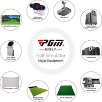 Simulador de Golf de Alta Gama para Interiores, Sistema Coreano