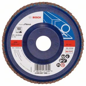 BOSCH - 2608607366 Flap Disc X551 ''Expert for Metal'', recto-EAN 3165140271059 ABRASIVOS - Product Image 1