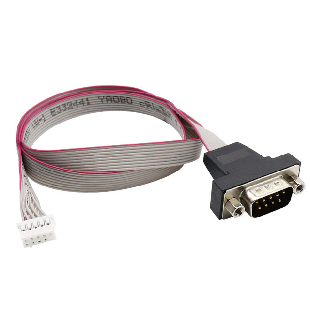 High Quality Customized D-Sub Single Plug Shielded Data Cable 9/15/25Pin Terminal Connector OEM ODM Factory RS232 Copper PVC