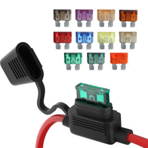 Kit de Fusíveis Automotivos Mini Micro ATO Padrão de 220 peças 2A-40A com Extrator para Motocicleta, Barco e Caminhão - Product Image 6