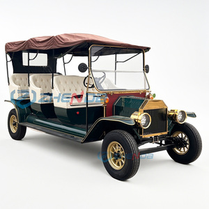 Voiture électrique de tourisme classique de luxe 8 places de la marque Zhenda, très vendue, avec acier Q235B et garantie d'un an - Product Image 1
