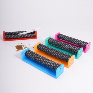 Rouleau à tabac en plastique 78 mm, machine à rouler les cigarettes portable, accessoires pour fumer, fabricant de cigarettes manuel portable - Product Image 4
