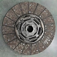 Disco de Embrague para Camión de Servicio Pesado 1878007072 0192503003 A0192503003 430mm 18T, Plato de Embrague Compatible con Mercedes-Benz Actros MP2 MP3 Axor