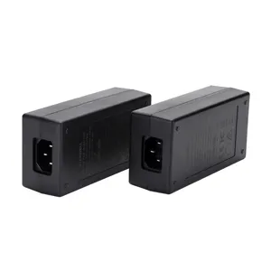 Mejor precio 48V 0.5A 24V 1A 12V 2A Entrada Ipc Dispositivo alimentado Equipo de abastecimiento de energía Powerline Eu Adaptador de enchufe de 2 pines con Poe