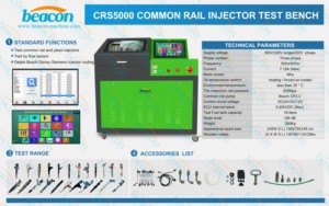 Common Rail Diesel Injector <strong>Test</strong> <strong>Bench</strong> CRS5000 Diesel <strong>Test</strong> <strong>Bench</strong> for Fuel Injector and Punp - Product Image 2