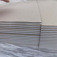 Cartón gris personalizado de 5 mm, cartón espumado con papel kraft, cubierta de libro de cartón esponjoso