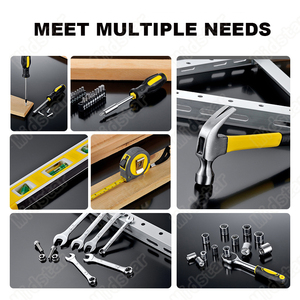 Pe RoHS công cụ nhà thiết lập 108pcs công cụ Kit hộ gia đình tay công cụ cho sửa chữa cần thiết - Product Image 5