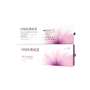 Anti-âge HADURAGE Gel HA Réticulé en Profondeur, Produit de Remplissage Dermique 24mg 1ml/10ml Injectable pour Lèvres et <span class=keywords><strong>Contour</strong></span> <span class=keywords><strong>des</strong></span> <span class=keywords><strong>Yeux</strong></span> - Durée de 6 à 24 Mois - Product Image 3