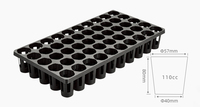 WXL282 plateaux de démarrage de jardin, force de Germination des graines plante Pot de fleur pépinière boîte de croissance 50 cellules plateaux de Germination des semis