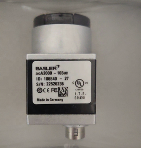Nueva Cámara Industrial Basler AcA2000-165uc - Product Image 1