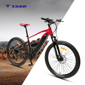 Bicicleta Eléctrica de Montaña con Cuadro Personalizable de 9 Velocidades, Neumáticos Gruesos de 27.5 Pulgadas, Batería de 48V 13AH, Motor Central de 500W, Modelo M27.5 Frame F - Product Image 3