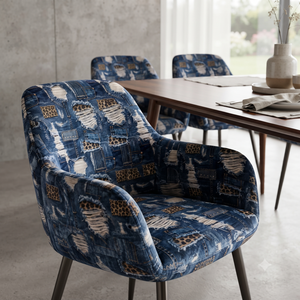 Tela estampada de alta calidad por metros: terciopelo holandés, terciopelo Celosia, satén, lona, lino mate para tapicería de sofás e interiores. - Product Image 2
