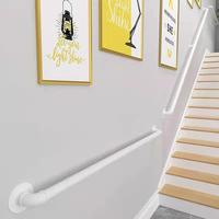 Rampe d'escalier simple murale en métal anti-chute pour petits espaces, antidérapante, moderne et minimaliste