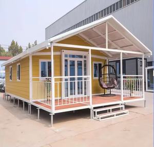 Grote luxe 20FT & 40FT mobiele woningen, twee slaapkamers, geprefabriceerde containerwoningen te koop voor appartementen, hotels of villa's - Product Image 1