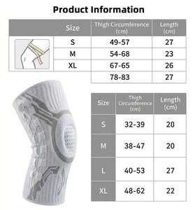 Aofit Rodillera Deportiva Transpirable <span class=keywords><strong>para</strong></span> <span class=keywords><strong>Correr</strong></span> y Baloncesto, con Almohadillas Ajustables <span class=keywords><strong>para</strong></span> Alivio del Dolor de Articulaciones y Artritis, <span class=keywords><strong>para</strong></span> Todas las Estaciones - Product Image 4