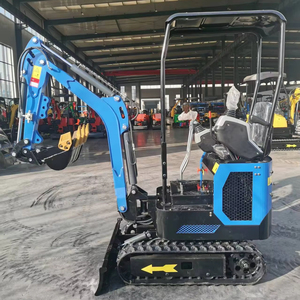 Mini-excavatrice de 1 tonne pour vergers et terres agricoles, déchaumeur de fossés, décompacteur de sol, petite excavatrice flexible, économe en carburant et puissante - Product Image 1