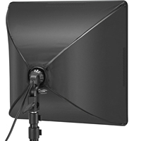 Photographie Douille E27 Porte-ampoule simple Softbox 40 cm avec diffuseur d'éclairage pour studio photo et vidéo