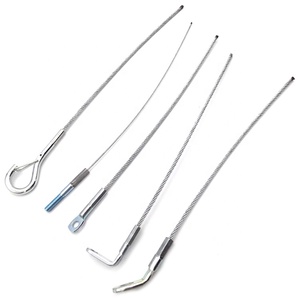 亜鉛メッキ鋼線ロープ安全ケーブル、刻印付きエンドフィッティング付き販売中 - Product Image 5