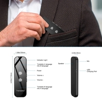 Traducteur vocal intelligent G6, nouveau Design, Portable en temps réel, AI, langue extérieure, Support de 70 langues