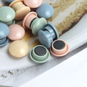 20mm 24 יח 'תיבת עגול בצבע מגנטי לוח מדבקת לוח מדבקה עם מגנט חזק עבור מקרר מחיק - Product Image 4