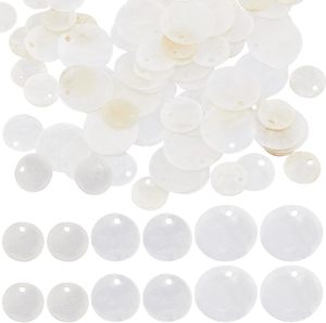 Charmes en coquille <span class=keywords><strong>de</strong></span> capiz <span class=keywords><strong>de</strong></span> 1,5 cm, pendentifs en vrac, petites perles <span class=keywords><strong>de</strong></span> <span class=keywords><strong>moule</strong></span>, perles <span class=keywords><strong>de</strong></span> nacre blanche naturelle, polies, écologiques, pour <span class=keywords><strong>la</strong></span> fabrication <span class=keywords><strong>de</strong></span> bijoux - Product Image 4