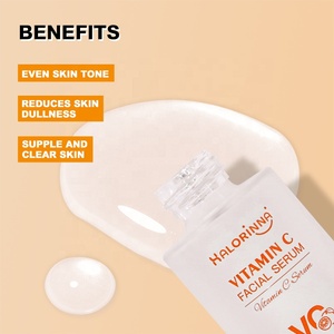 HALORINNA Suero Hidratante con Vitamina <span class=keywords><strong>C</strong></span> de 30 ml para una Piel Radiante, Esencia Nutritiva para el Cuidado Facial Diario, Productos para el Cuidado de la Piel - Product Image 5