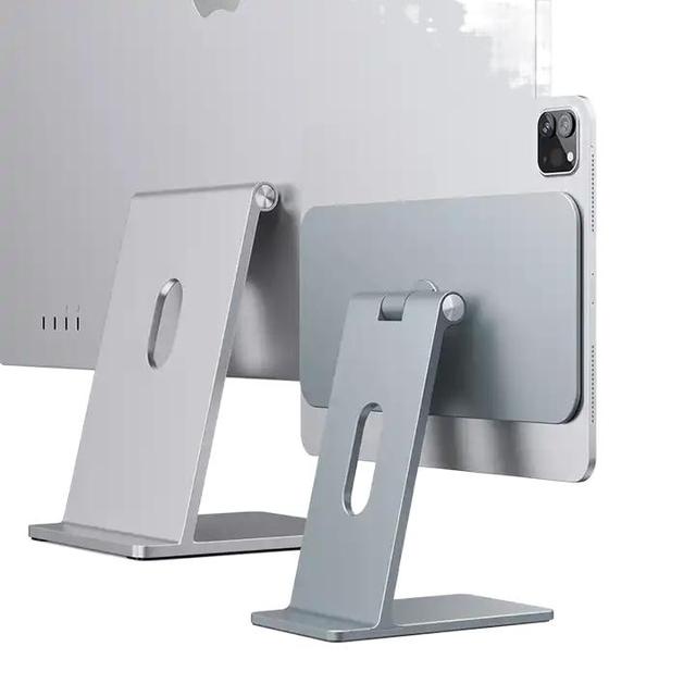 New Coming Magnetic Tablet Holder Desktop Tablet PC Stand Metal Game Stabilizer Phone Holder Tablet Magnetic Stand for iPad Pro