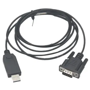 Câble de programmation de câble de Communication série FTDI USB vers DB9 trou/9 broches RS485