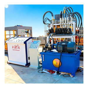 Machine automatique de fabrication de blocs autobloquants HF avec béton et sable, pression hydraulique, fonctionnement facile - Product Image 4