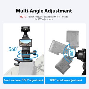 STARTRC <span class=keywords><strong>PHOTO</strong></span> Osmo Pocket 3 Support magnétique réglable et léger pour sac à dos, compatible Action 6/5 Pro/4/Xtra Muse, clip à dégagement rapide - Product Image 2