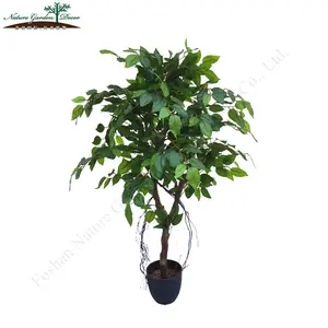 Cheap Silk Material Banyan Tree For Sale Artificial Ficus