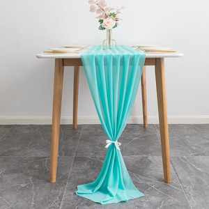 Khăn Trải Bàn Bằng Bạc Á Hậu Khăn Trải Bàn Tiệc Cưới Vải Gạc Mộc Mạc 2022 Khăn Trải Bàn Tiệc Cưới Khăn Trải Bàn Vải Voan Á Hậu - Product Image 5