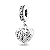 Kalung Liontin Perak Tiktok Terlaris Motif Hati Klasik Bunga Mawar Hadiah Hari Valentine Perhiasan Fashion untuk Pesta Pernikahan