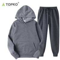 Ensemble de survêtement pour homme TOPKO, vente en gros d'usine, haute qualité, logo personnalisé