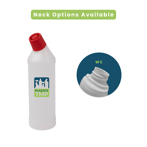 ขวดพลาสติกรีไซเคิล HDPE 1000มล. สำหรับฝาปิดห้องน้ำได้รับการรับรอง WC - Product Image 2