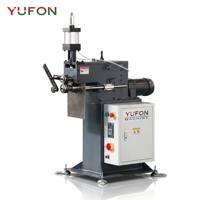 Machine à bordurer rotative pneumatique YUFON, directement de l'usine, pour la fabrication de conduits HVAC en acier inoxydable et en fer