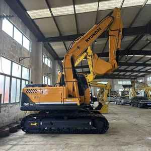 Excavadora de cadenas Hyundai 150-9S de alta calidad con motor de alta eficiencia operativa, precio económico en oferta - Product Image 2