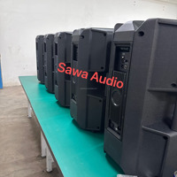 SAWA Audio ART 715-A MK5, enceinte active simple 15 pouces, 1400W, enceinte de scène en métal, système de sonorisation au sol, enceintes amplifiées professionnelles